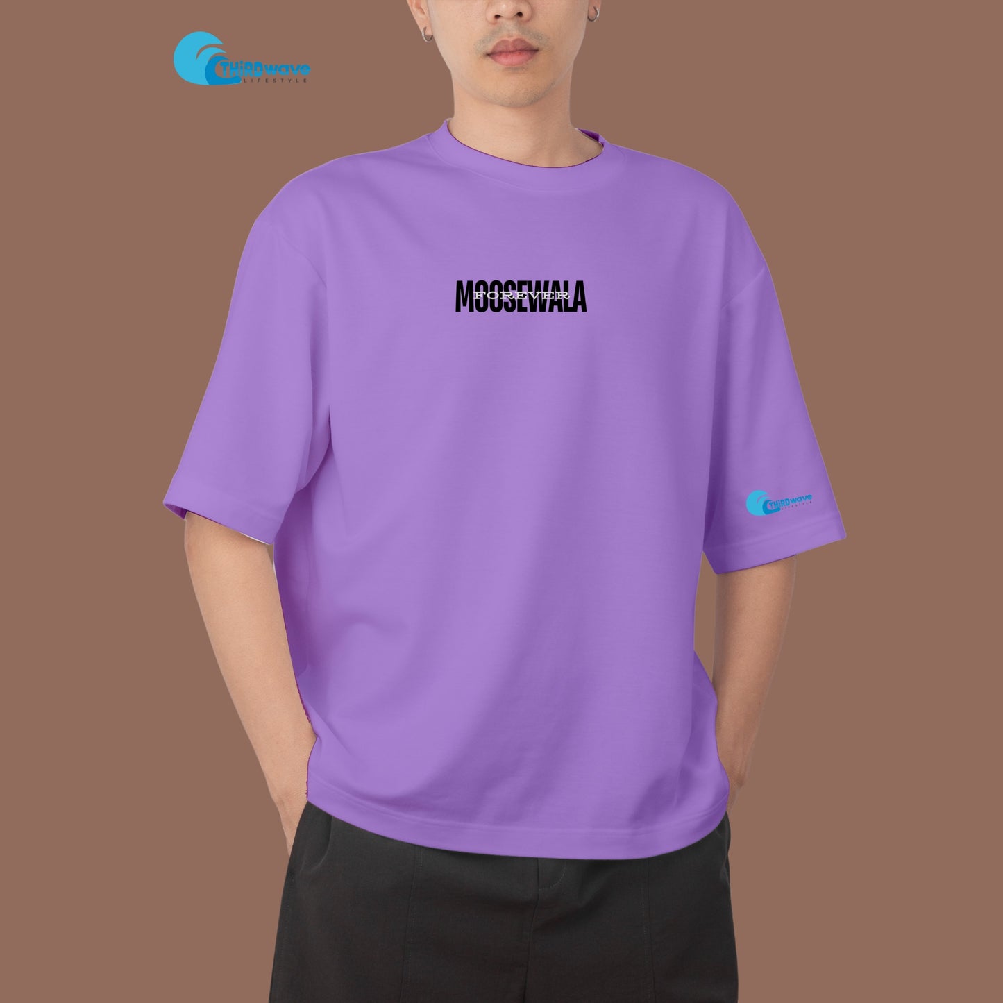 Moosewala Premium Quality French Terry cotton Oversized Tshirt