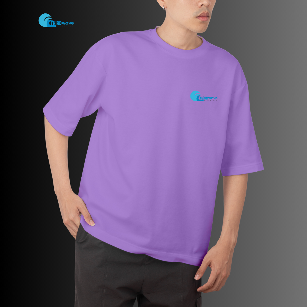 Creative moon Third wave design premium quality oversized Tshirt