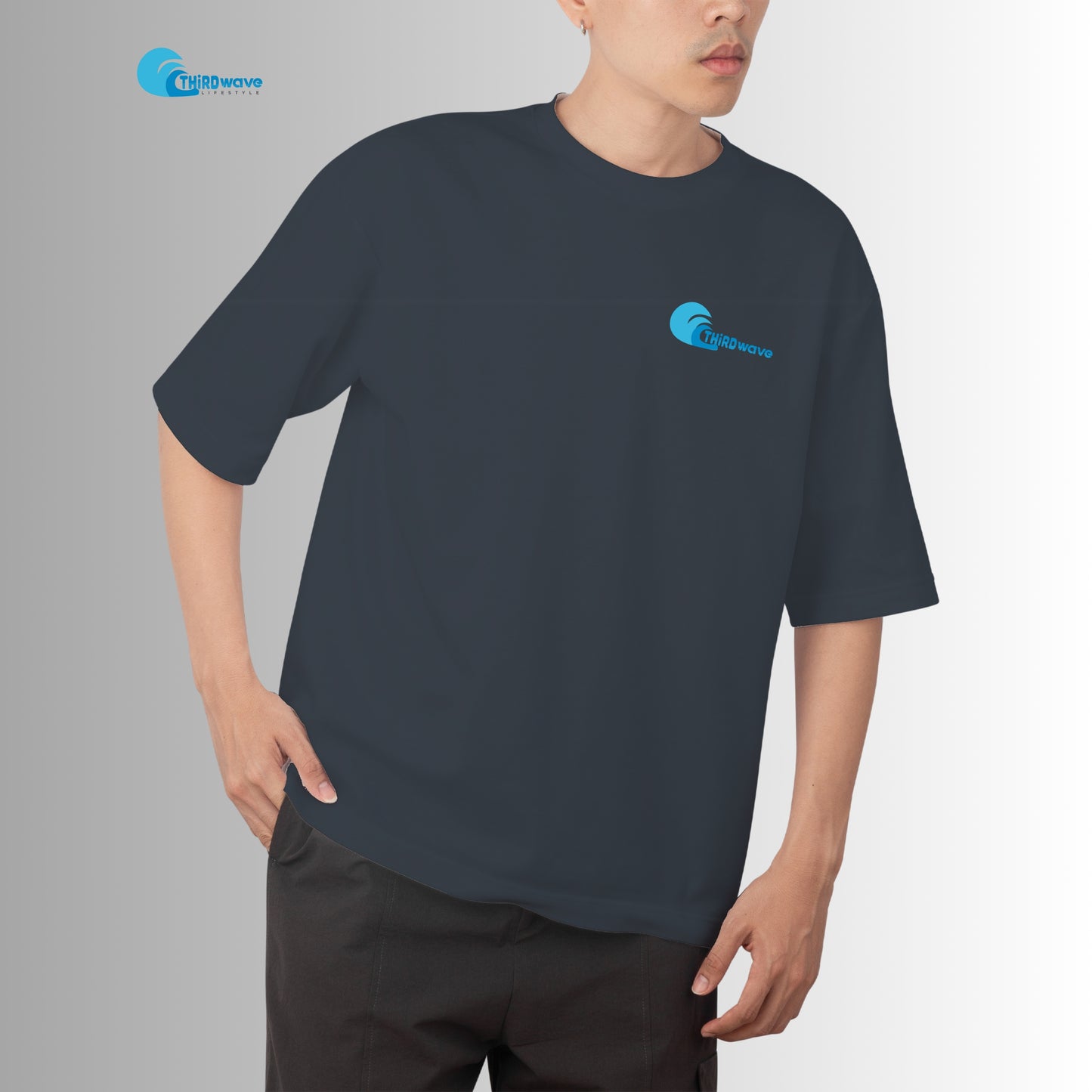 Creative moon Third wave design premium quality oversized Tshirt