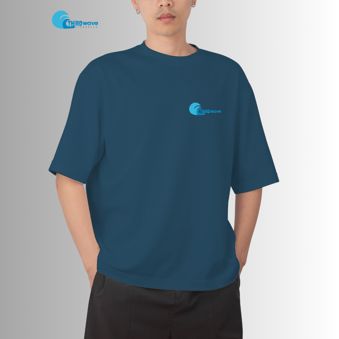 Creative moon Third wave design premium quality oversized Tshirt